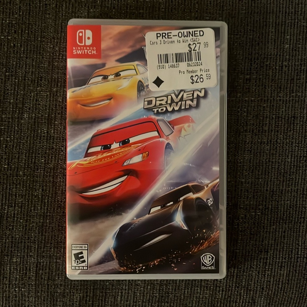 Cars 3 Driven to Win 
Nintendo Switch Game